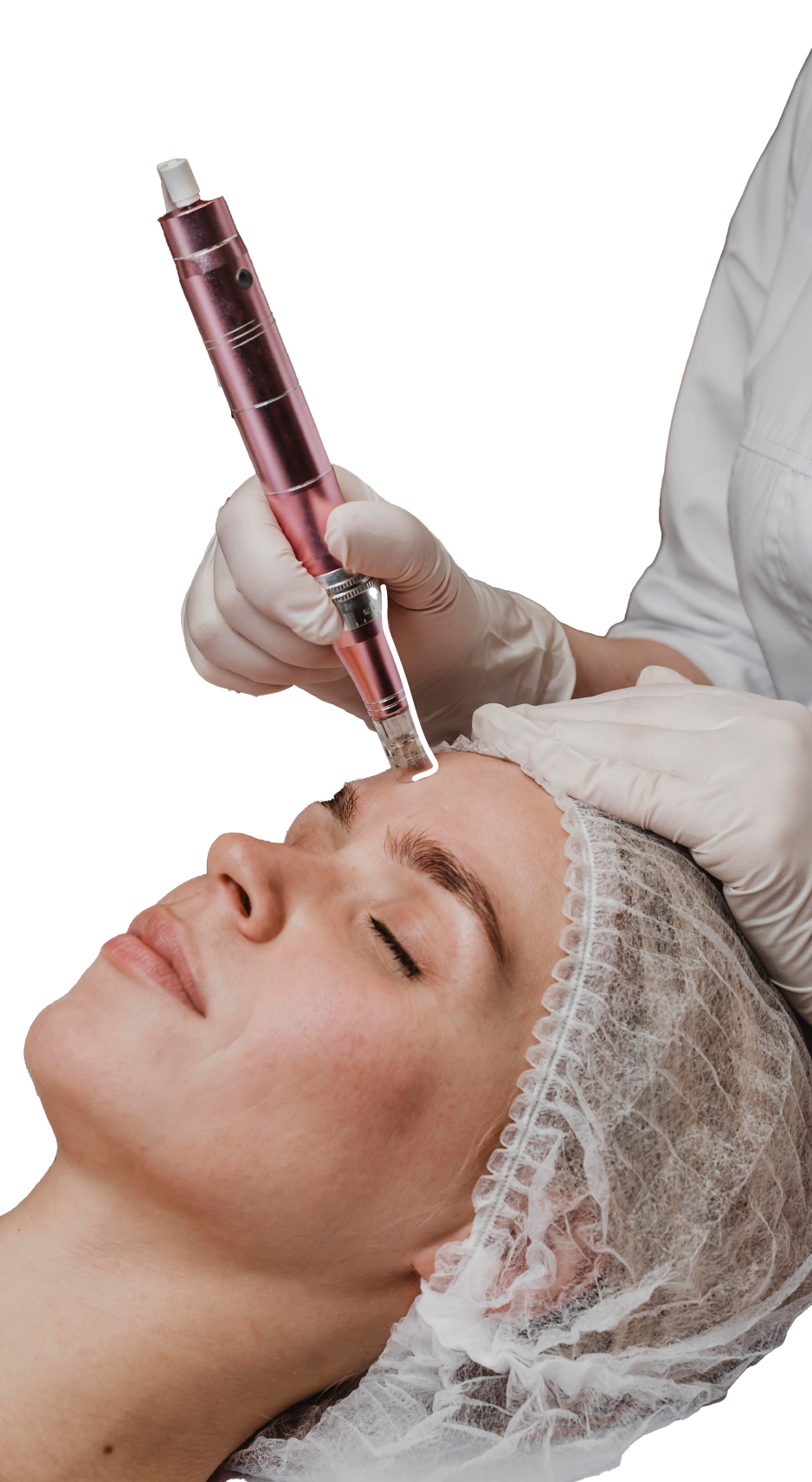 kobieta po szczepieniu. kiedy wykonać mezoterapię mikroigłową