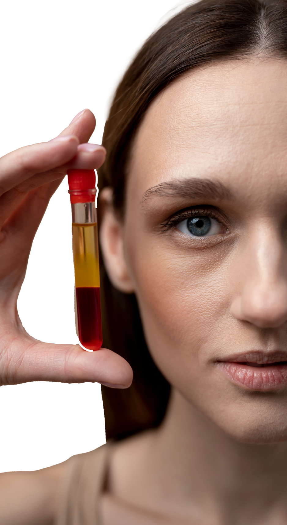 kobieta po szczepieniu. osocze bogatopłytkowe na włosy Kielce