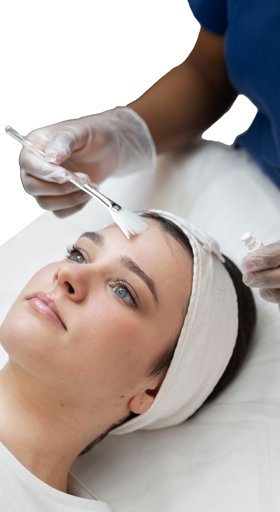 kobieta po szczepieniu. Retix C efekty